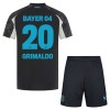 Maillot Bayer 04 Leverkusen Alejandro Grimaldo 20 Enfant Troisieme 2024-25